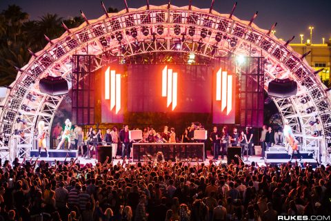 Skrillex, Baauer and Alvin Risk @ "Eclipse" Daylight Beach Club (Las Vegas, NV) - May 26, 2013