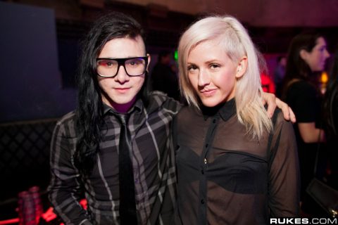 Skrillex and Zedd @ Exchange LA - January 26, 2012