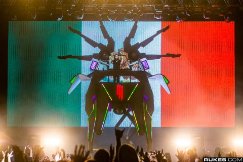 Skrillex, Zedd, 12th Planet and Nadastrom @ Foro Alterno (Guadalajara, MX) - December 22, 2012