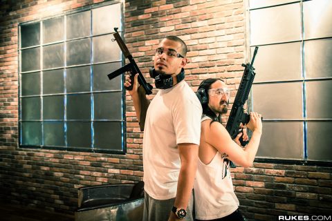 Afrojack and Steve Aoki @ Machine Guns Vegas (Las Vegas, NV) – August 31, 2012