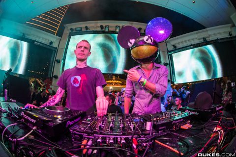 Deadmau5 and John Dahlback @ XS Nightclub (Las Vegas, NV) - September 3, 2012