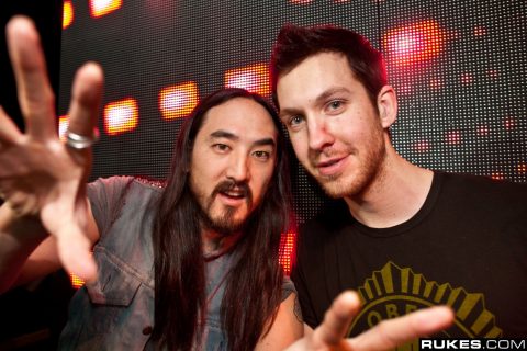 Steve Aoki, Calvin Harris and Étienne De Crécy - "L.E.D." @ 4th & B (San Diego, CA) - February 20, 2011