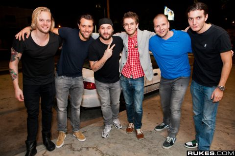 Zedd, Dillon Francis, Destructo and Bones @ Exchange LA - June 12, 2013