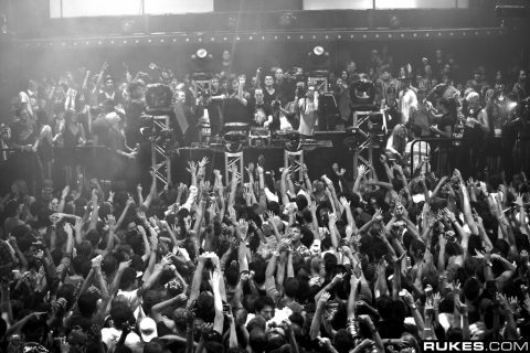 Wolfgang Gartner, Skrillex, Harvard Bass and Valerna - "Control" @ Avalon - August 13, 2010