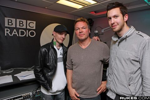 Deadmau5 @ BBC Radio 1 w/ Pete Tong and Calvin Harris - May 3, 2010
