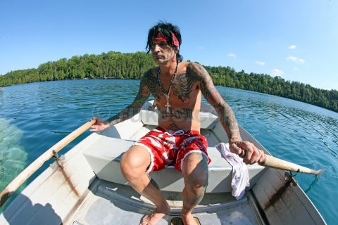 Tommy Lee @ Green Lake, NY - September 4, 2009