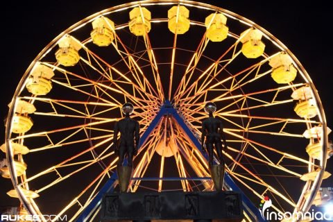 Pre-Electric Daisy Carnival 2009 (Setup) @ Exposition Park / LA Coliseum - June 25, 2009