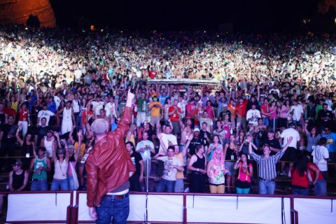 Deadmau5, Junkie XL and Ferry Corsten @ Global Dance Festival ("Red Rocks", CO) - July 19, 2008