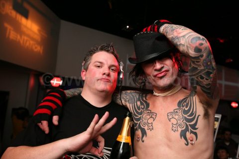 Tommy Lee & DJ Aero and Ryan Sage - "GIANT" @ Tentation - March 6, 2008