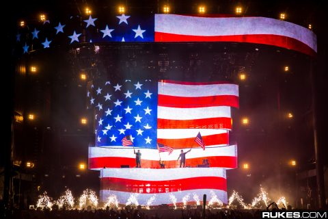 Swedish House Mafia "Masquerade Motel" @ LA State Historic Park - March 8, 2013