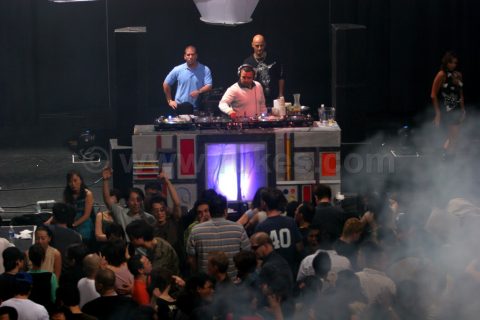 George Acosta, DJ Zidan and Casey Desmet @ Avalon - November 4, 2006