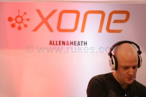 Jason (Deepsky), Kazell, Taylor and Eve Falcon (Allen and Heath) @ NAMM - January 19-21, 2006